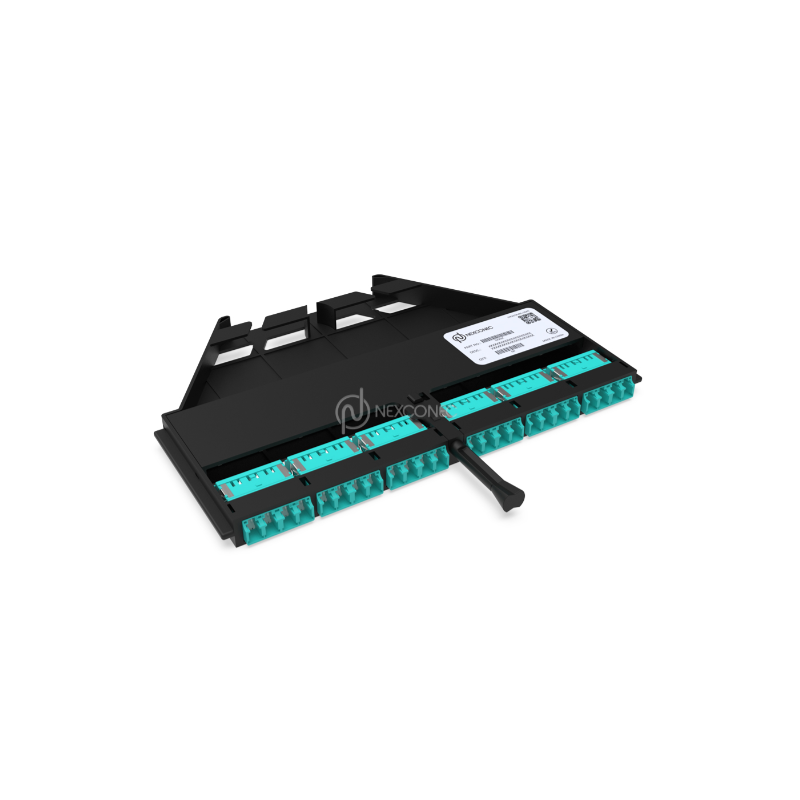 Module de raccordement FIBRE OPTIQUE NGX pour adaptateurs Aqua 24FO LC MM NEXCON