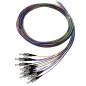 Pack 12 Pigtails couleurs OM3 Easystrip STPC 2M  900 µm