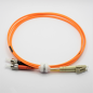 Jarretière optique 50/125 OM2 LC/ST duplex Zipp, orange, LONGUEUR A CHOISIR