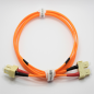 Jarretière optique 50/125 OM2 SC/SC duplex Zipp, orange, LONGUEUR A CHOISIR
