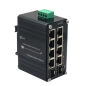mini switch industriel lite managed 8 ports POE at + 2 ports SFP gigabit