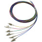 Pack 12 Pigtails couleurs OM1 Easystrip LCPC 2M  900 µm