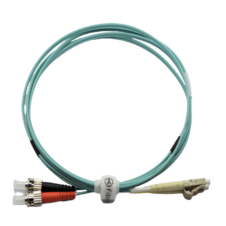 Jarretière optique 50/125 OM3 LC/ST duplex Zipp, turquoise, LONGUEUR A CHOISIR  Cordons OM3 7,90 €Cordons OM3