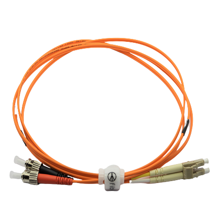 Jarretière optique 50/125 OM2 LC/ST duplex Zipp, orange, LONGUEUR A CHOISIR  Cordons OM2 7,60 €Cordons OM2