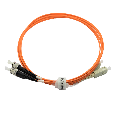 Jarretière optique 50/125 OM2 SC/ST duplex Zipp, orange, LONGUEUR A CHOISIR  Cordons OM2 7,43 €Cordons OM2
