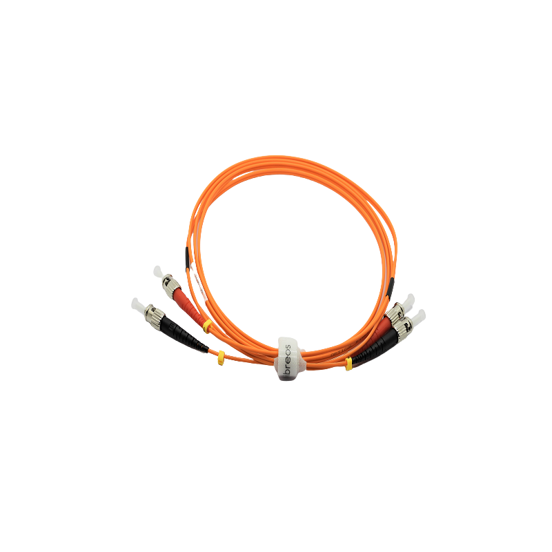 Jarretière optique 50/125 OM2 ST/ST duplex Zipp, orange, LONGUEUR A CHOISIR  Cordons OM2 7,43 €Cordons OM2