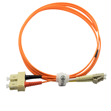 Jarretière optique 62,5/125 OM1 LC/SC duplex Zipp, orange, LONGUEUR A CHOISIR  Cordons OM1 7,60 €Cordons OM1