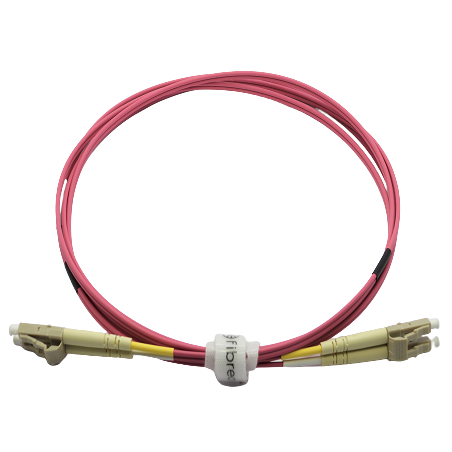 Jarretière optique 50/125 OM4 LC/LC duplex Zipp, violet, LONGUEUR A CHOISIR  Cordons OM4 8,88 €Cordons OM4