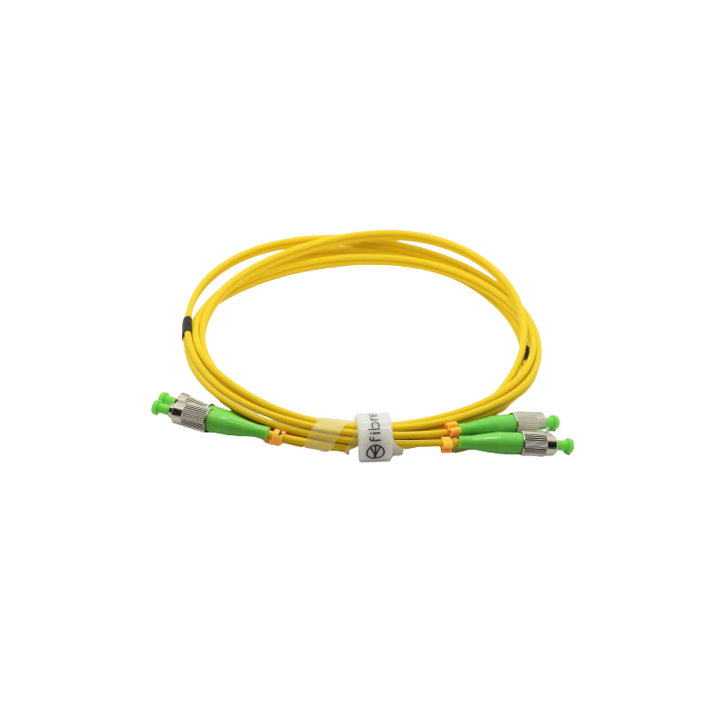 Jarretière optique mono FCAPC/FCAPC duplex Zipp jaune  Cordons mono duplex 12,59 €Cordons mono duplex