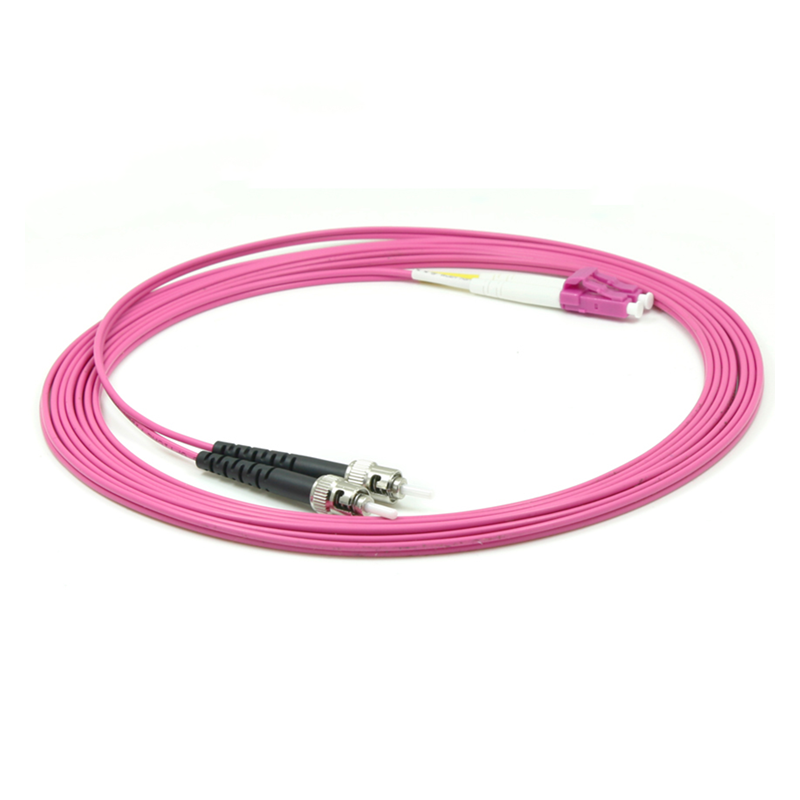Jarretière optique OM4 LC/ST duplex Zipp,  2 m