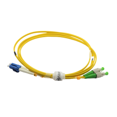 Jarretière optique mono FCAPC/LCPC duplex Zipp jaune  Cordons mono duplex 13,96 €Cordons mono duplex