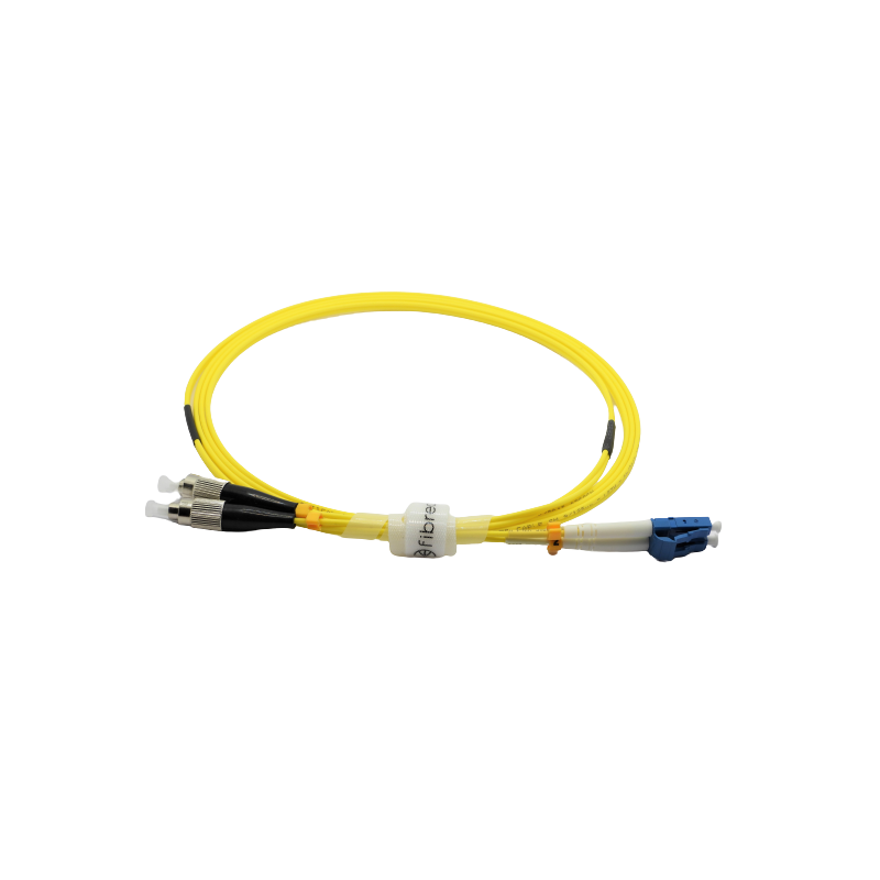 Jarretière optique mono FCPC/LCPC duplex Zipp jaune  Cordons mono duplex 12,29 €Cordons mono duplex