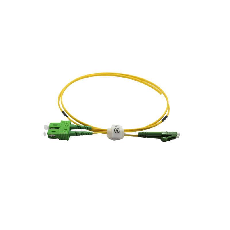 Jarretière optique mono LCAPC/SCAPC duplex Zipp jaune  Cordons mono duplex 15,02 €Cordons mono duplex
