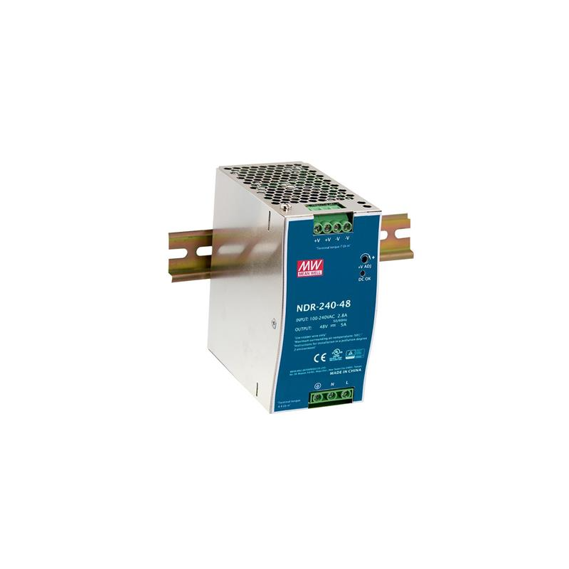 Alimentation  pour switch indus  POE 240W/48V 5A Industrielle Din Rail Powe