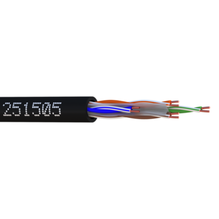 Câble 4 paires U/FTP IP VIDEO LSZH AWG23 OUTDOOR TOURET 500m  NEXANS