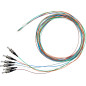 Pack 6 Pigtails couleurs OM3 Easystrip STPC 2M  900 µm