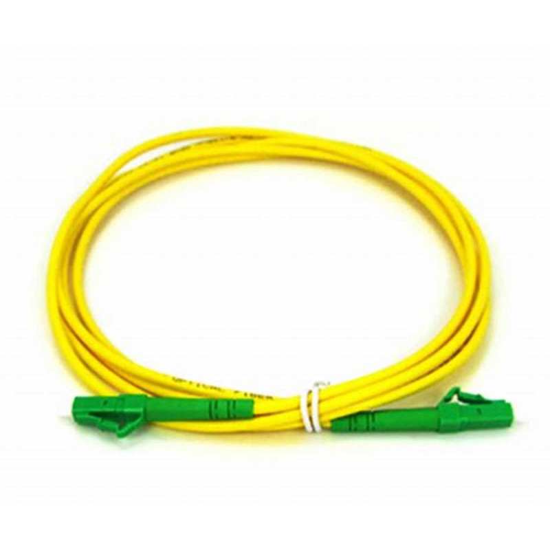 Jarretière optique mono LCAPC/LCAPC simplex jaune 1m