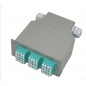 Boitier optique RAIL DIN 12 ports SC duplex