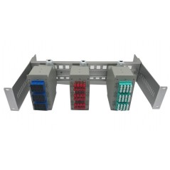 Boitier optique RAIL DIN 12 ports SC duplex  Optiques 40,00 €Optiques