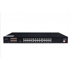 switch non géré 24 ports 10/100/1000T+ 2 ports SFP  Switchs rackables 169,20 €Switchs rackables