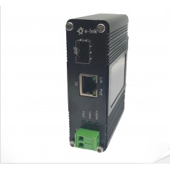 convertisseur de media POE+ industriel 10/100/1000 vers SFP 30 W  Convertisseurs de média 108,00 €Convertisseurs de média