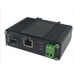 convertisseur de media POE+ industriel 10/100/1000 vers SFP 30 W  Convertisseurs de média 108,00 €Convertisseurs de média