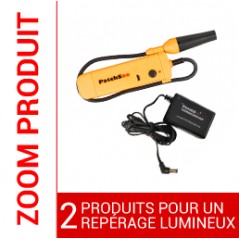 PRO-PatchLight : Injecteur de lumière Rouge + chargeur PATCHSEE Cordons RJ45 PATCHSEE 58,44 €Cordons RJ45 PATCHSEE