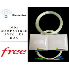 kit complet 40 M Discreet Lan déplacement box FREE Discreet Lan KITS COMPLETS DISCREET LAN 41,51 €KITS COMPLETS DISCREET LAN