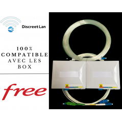 kit complet 30 M Discreet Lan déplacement box FREE Discreet Lan KITS COMPLETS DISCREET LAN 15,90 €KITS COMPLETS DISCREET LAN