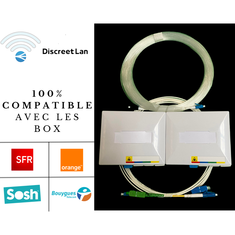 kit complet 30 M Discreet Lan déplacement box orange-bouygues - sfr Discreet Lan KITS COMPLETS DISCREET LAN 15,90 €KITS COMPL...