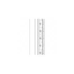 Support de panneaux et anneaux de gestion verticale 42U, 1 paire CONTEG Accessoires baies et coffrets 67,06 €Accessoires baie...