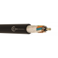 cable hybride optique 12 fo mono g652d + 2 conducteurs cuivre 2.5 mm2