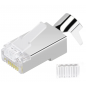 Plug Mâle a peigne FTP (blindé) AWG 23 à sertir (X50) pour cable cat 6 et 6a