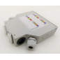 Boitier optique RAIL DIN pour 12 SCSX/6 LCDX avec cassette 12 epissures