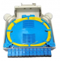 Boitier optique RAIL DIN pour 12 SCSX/6 LCDX avec cassette 12 epissures