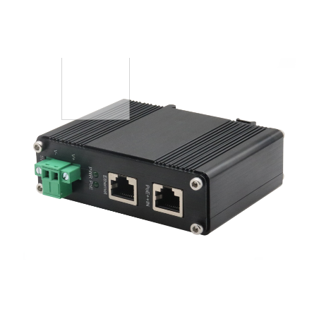 SPLITTER POE++ 10/100/1000 Mbps 802-3bt sortie 24 vdc 40 w