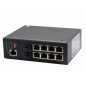 Switch PoE industriel géré 8 ports 10/100/1000 Mbps avec 2 Ports Gigabit SFP