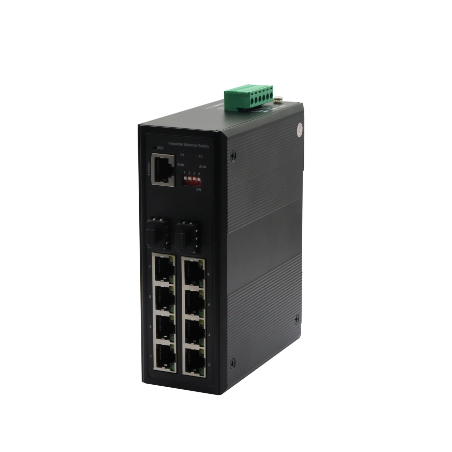 Switch PoE industriel géré 8 ports 10/100/1000 Mbps avec 2 Ports Gigabit SFP  Switchs industriels 285,60 €Switchs industriels