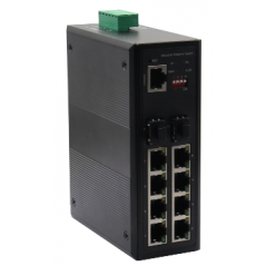 Switch PoE industriel géré 8 ports 10/100/1000 Mbps avec 2 Ports Gigabit SFP  Switchs industriels 245,00 €Switchs industriels