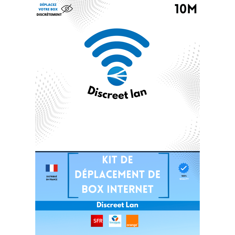 kit complet 10 M Discreet Lan déplacement box orange-bouygues - sfr Discreet Lan KITS COMPLETS DISCREET LAN 33,71 €KITS COMPL...