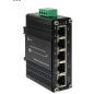 mini Switch industriel 4 ports 10/100/1000 POE at + 1 port 100/1000