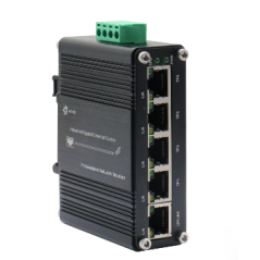 mini Switch industriel 5 ports 10/100/1000 base t 12-48 volts FIBREOS Switchs industriels 55,00 €Switchs industriels