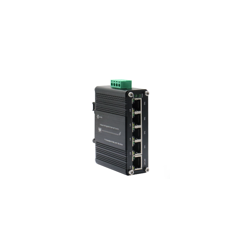 mini Switch industriel 5 ports 10/100/1000 base t 12-48 volts