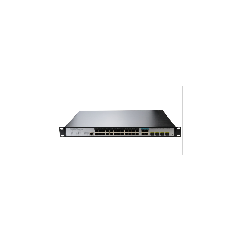 Switch managé L2+ 24 ports 10/10/1000 POE at + 4 ports combo sfp / giga