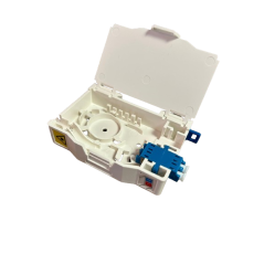 boitier modulaire pour rail din 2 ports format SC ou LC livré vide ( pto )  Optiques 4,00 €Optiques