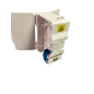 boitier modulaire pour rail  din 4 ports format SC ou LC vide ( pto )