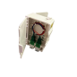 boitier modulaire pour rail  din 4 trav sc/apc + 4 pigtails sc/apc ( pto )