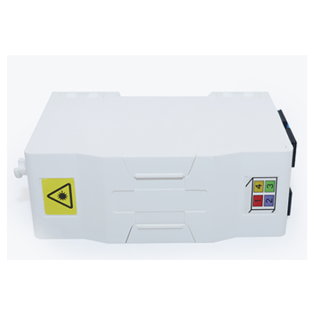 boitier modulaire pour rail  din 4 trav sc/apc + 4 pigtails sc/apc ( pto )