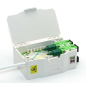 boitier modulaire pour rail  din 4 ports format SC ou LC vide ( pto )