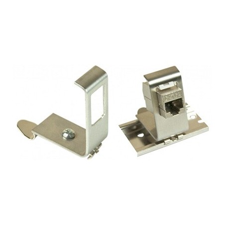 Support 1 RJ45 sur raill DIN